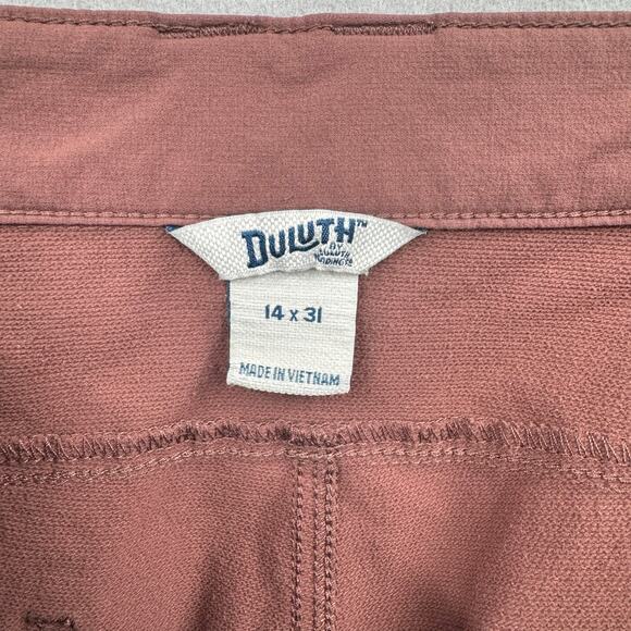Duluth Trading Co. Women's 14x31 Flexpedition Slim Leg Pants Rust Brown Outdoors - Picture 8 of 10